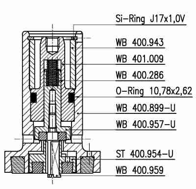 Einlassventil WB 401 020-U
